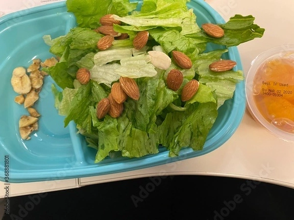 Obraz meal prep home salad