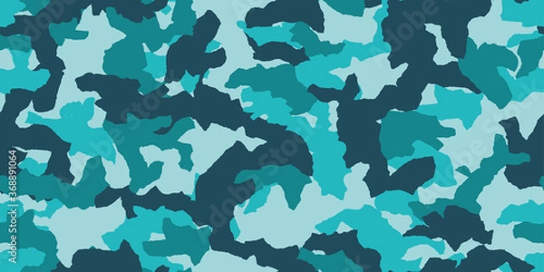Fototapeta Camouflage background. Seamless pattern.Vector. 迷彩パターン