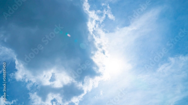 Obraz 太陽・青空・雲