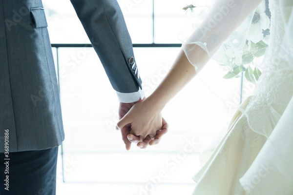 Obraz 結婚式 wedding はなよめ お見合い イニシャル カップル