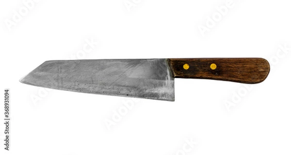 Obraz knife on white background