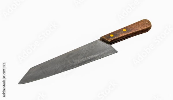 Obraz knife isolated on white background