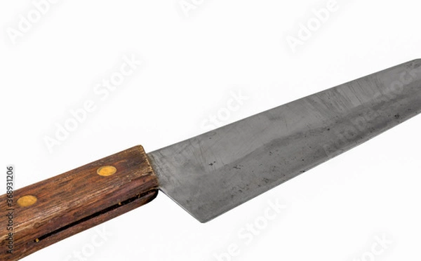 Obraz knife isolated on white background