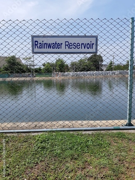 Obraz rainwater reservoir