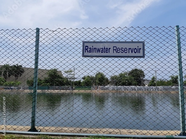 Obraz rainwater reservoir
