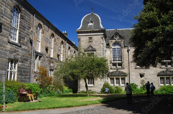 Obraz St Mary's Quad, St Andrews University, Fife, Scotland
