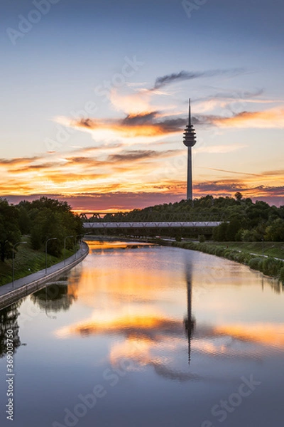 Obraz Nuremberg Canal