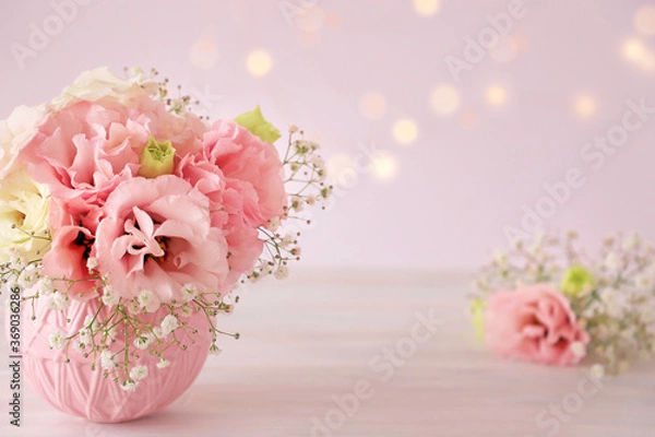 Fototapeta ピンクのトルコ桔梗