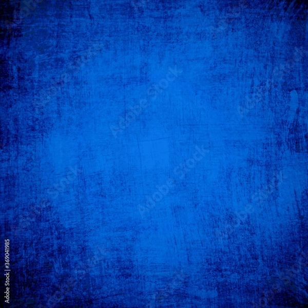 Obraz Textured blue background