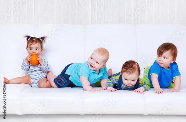 Obraz Friends on  sofa