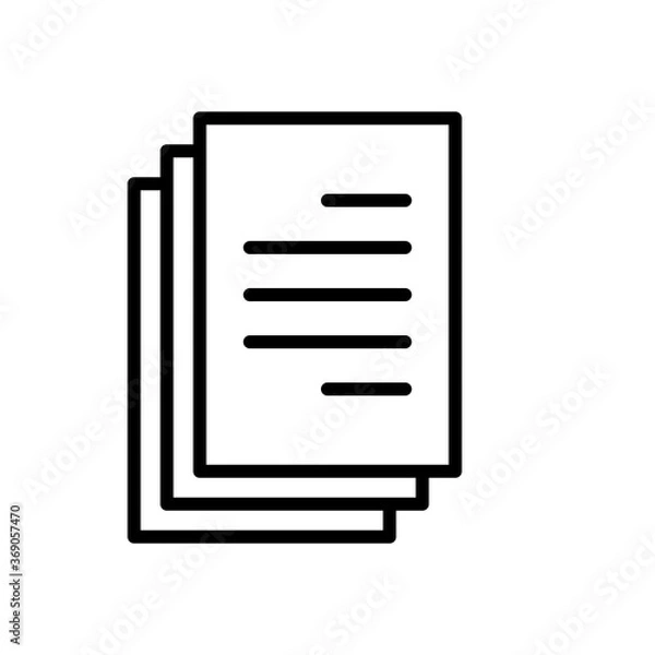 Fototapeta File Document Icon Vector Illustration Design