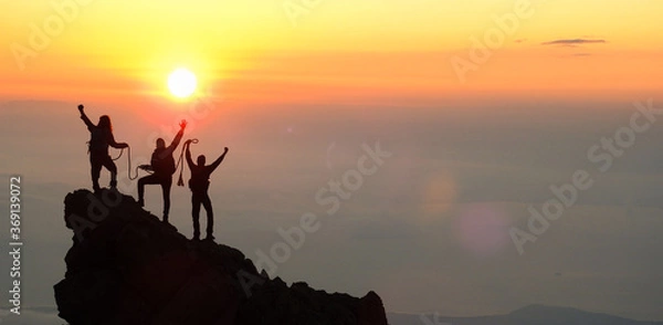 Obraz Summit celebration