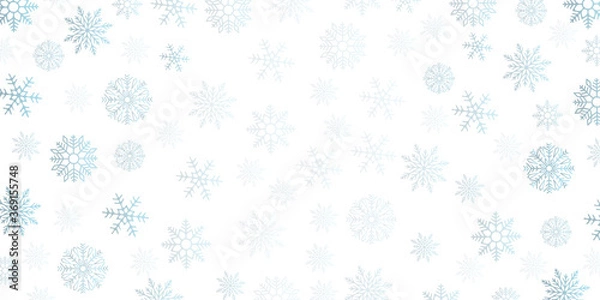 Fototapeta クリスマス　雪　冬　背景 