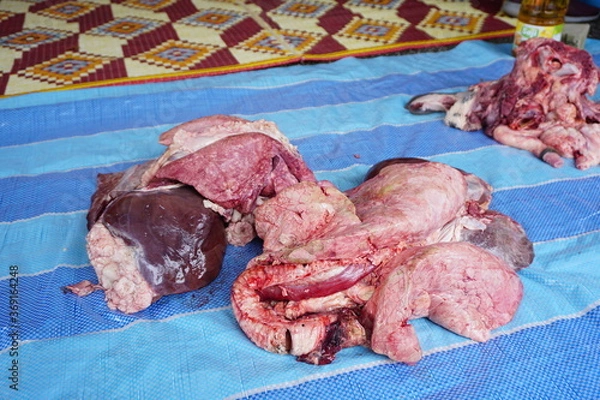 Obraz fresh beef ready to cook