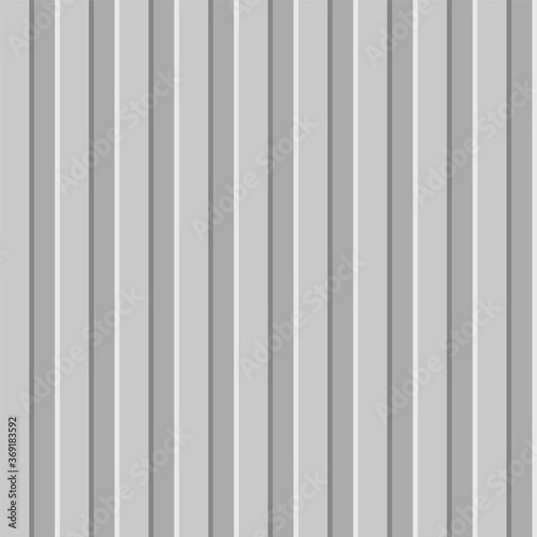 Obraz Vector illustration: Seamless background of metal profiled panel