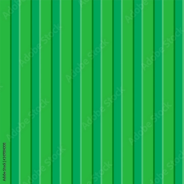 Obraz Vector illustration: Seamless background of green metal profiled panel