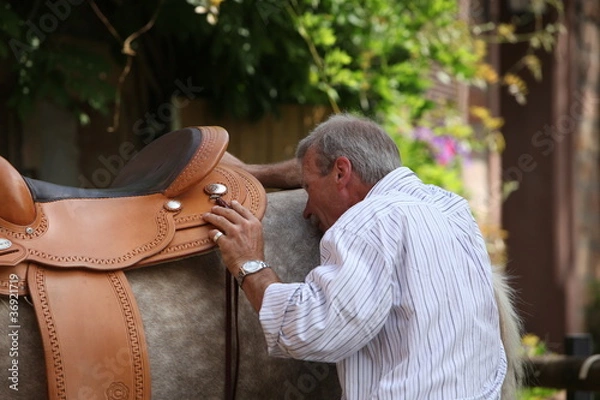 Fototapeta Sattelprobe