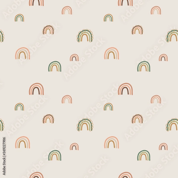 Obraz seamless background with hearts