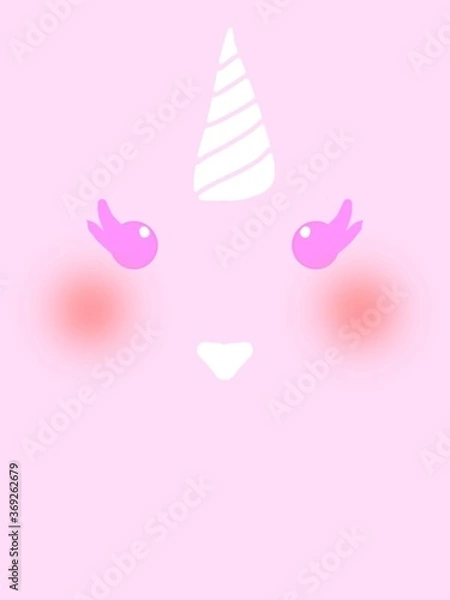 Obraz Unicornio rosa