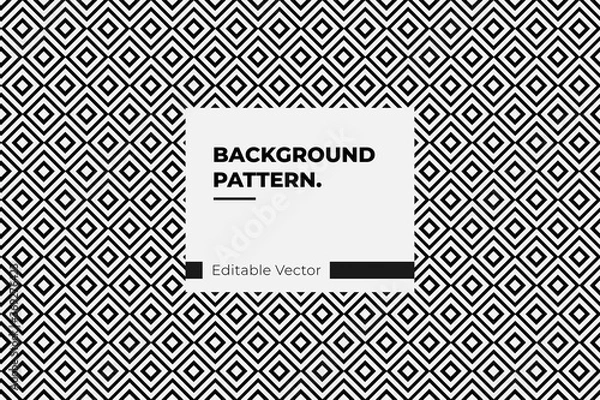Fototapeta pattern background rectangle minimal seamless vector