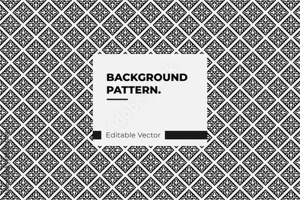 Fototapeta pattern background abstract aztec style seamless vector