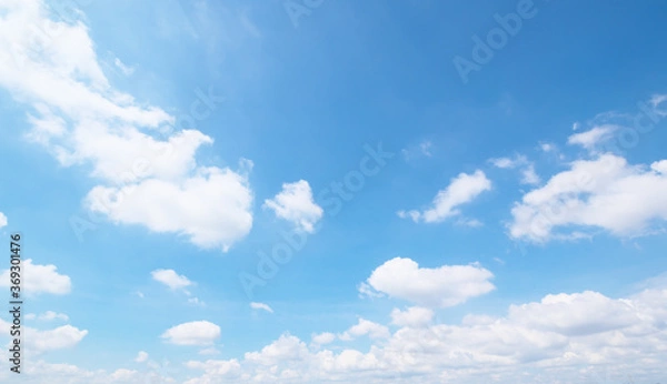 Obraz 青空に浮かぶ雲