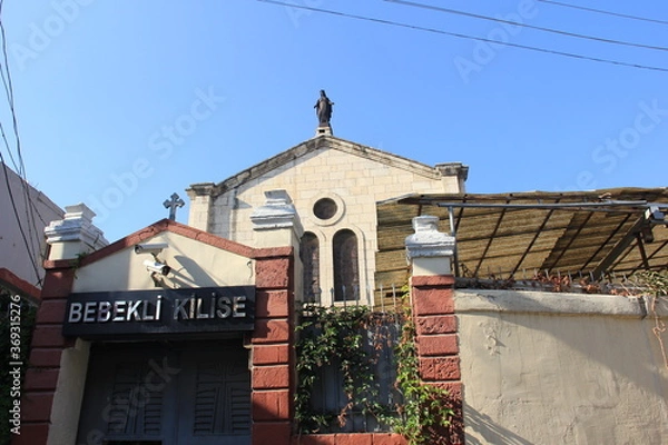 Fototapeta Historic baby church in adana