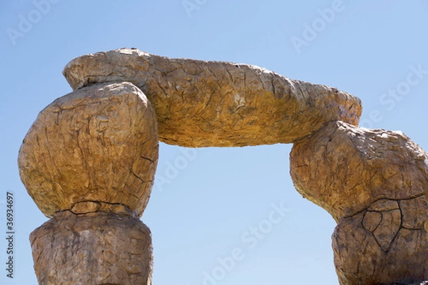 Fototapeta rocks and sky