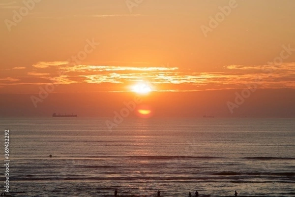 Obraz sunset over the sea