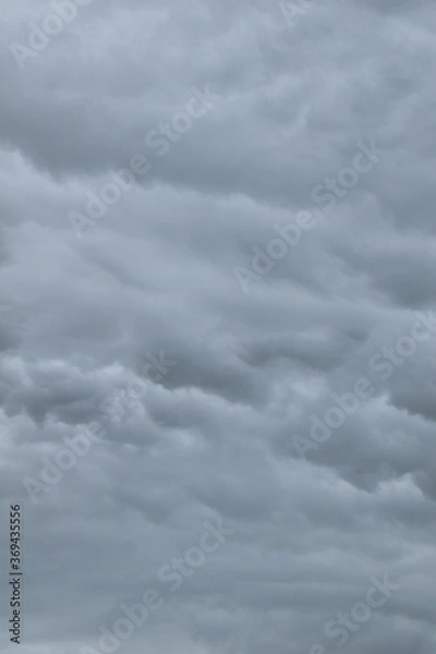 Obraz storm clouds timelapse