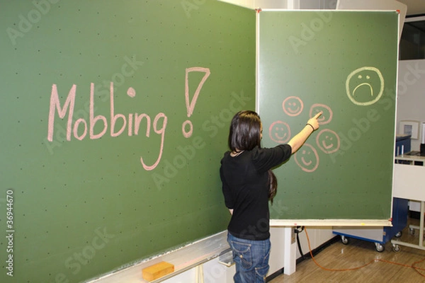 Obraz mobbing tafel