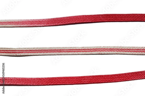 Obraz 紐、日本の帯締め、平組、和素材、和風イメージ素材