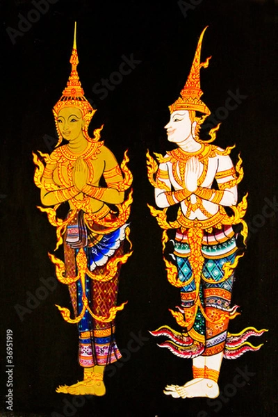 Fototapeta Two angel