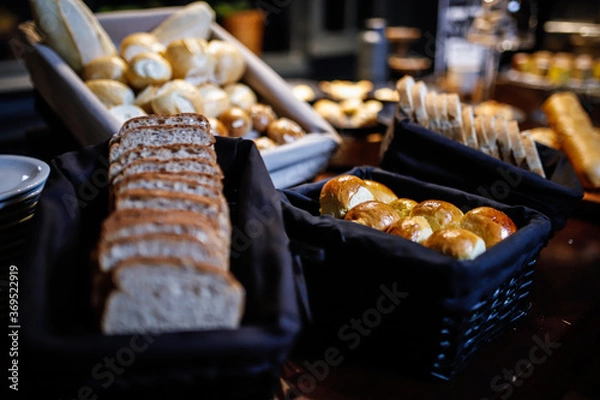 Fototapeta sophisticated breakfast table