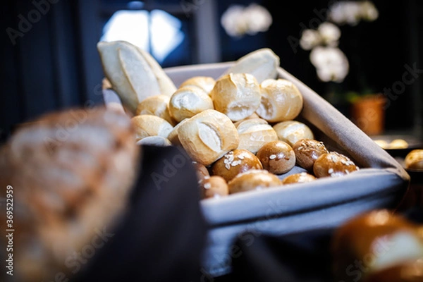 Fototapeta sophisticated breakfast table