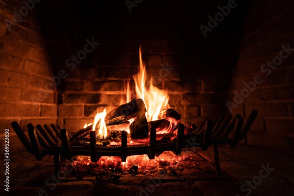 Fototapeta cozy winter background