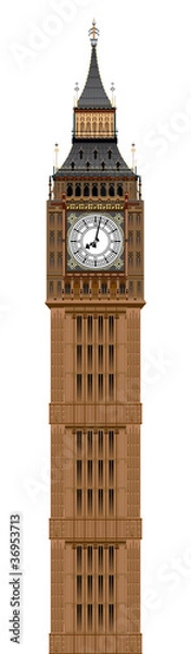Fototapeta styl bigben