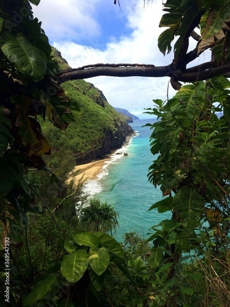 Obraz napali coast trail