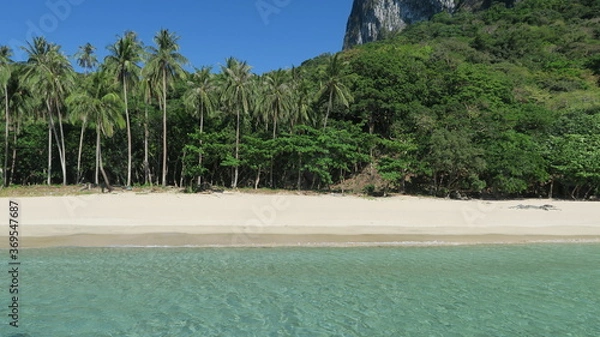 Obraz tropical deserted beach