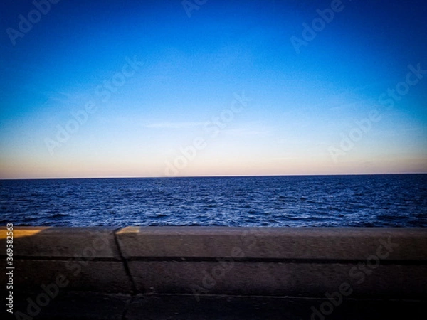 Obraz sunset over the sea