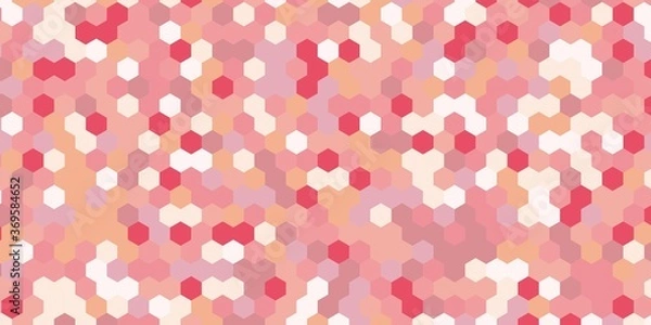 Fototapeta カラフルな六角形の繰り返しパターン