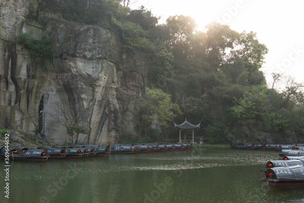 Obraz 中国　東湖の景色