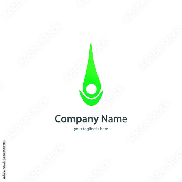 Obraz simple modern elegant logo of company