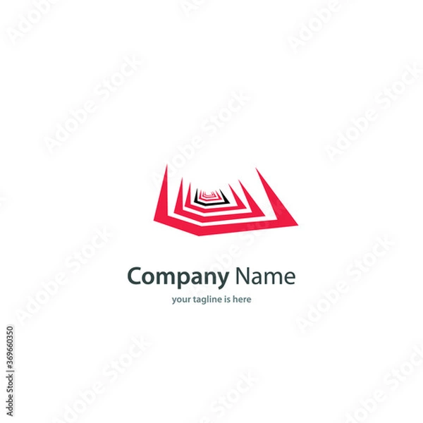 Obraz simple modern elegant logo of company