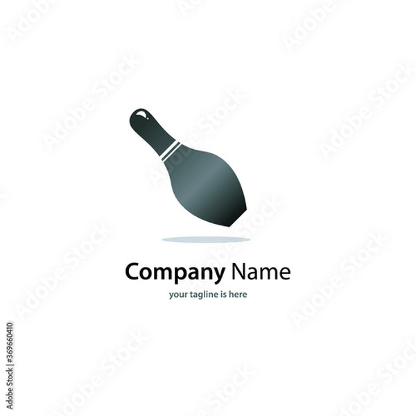 Obraz simple modern elegant logo of company