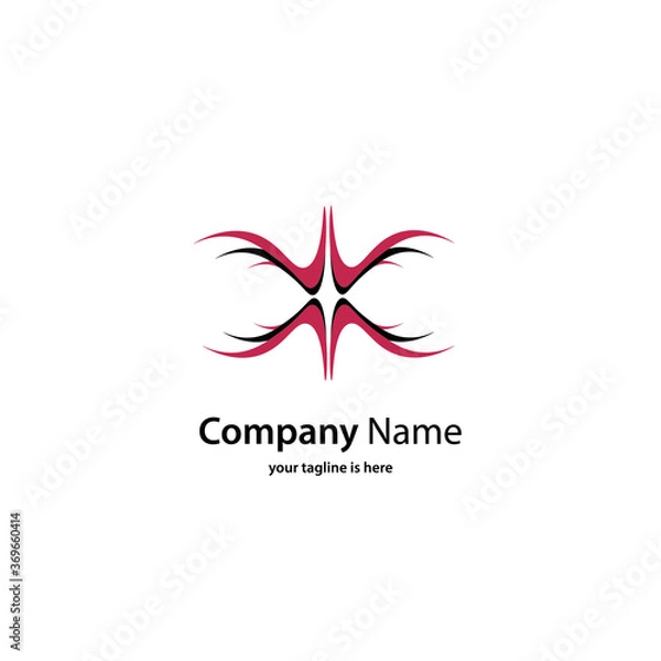 Obraz simple modern elegant logo of company