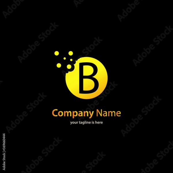 Obraz simple modern elegant logo of company