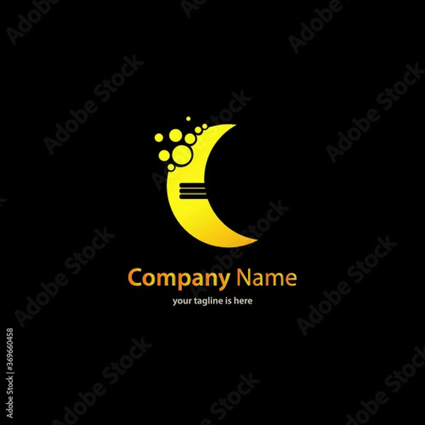 Obraz simple modern elegant logo of company