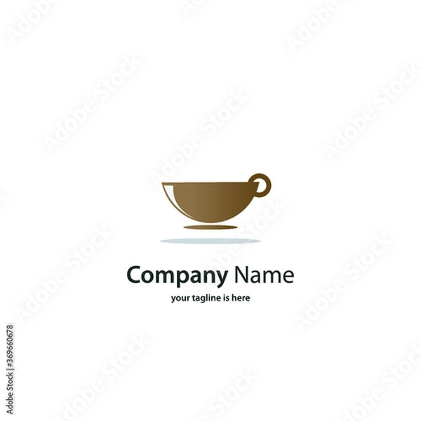 Obraz simple modern elegant logo of company