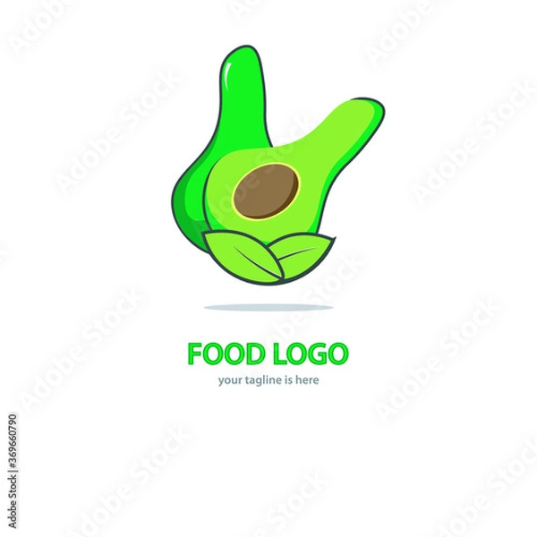 Obraz simple modern elegant logo of company